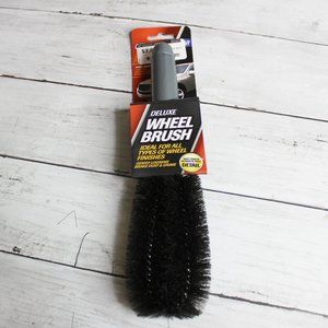 Elite Deluxe Auto Detailing Wheel Brush Cleaning Wash Scrub Soft